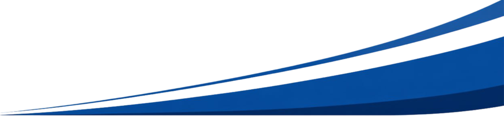 Curved blue and white stripes on black background